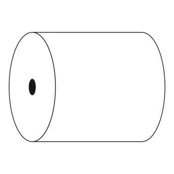 Exacompta terminio popieriaus ritinėlis 80 mm x 76 m 55 g/m² baltas 1 vnt.
