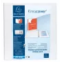 Exacompta A4 Maxi pristatymo segtuvas su D-žiedais baltas 8700232