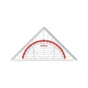 Maped Study 16 cm Liniuotė Trikampė – Skaidrus Polistirolas – 45°/45°/90° Trikampis