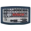 Bosch Screwdriver Bit Set 32 Pieces Torx, Phillips, Pozidriv, Hex, Slot, Torq-Set Length 25 mm