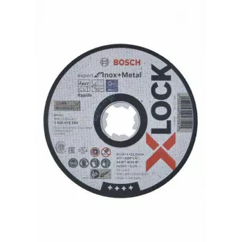 Bosch Expert for INOX+Metal Rapido AS 60 T INOX BF pjovimo diskas 125 x 1,0 x 22,23 mm 10 vnt. pakuotė