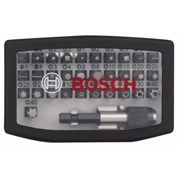Bosch Accessories 2607017564 Bit Set 32-Piece Screwdriver Bit Set with Magnetic Holder
