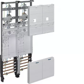 Hager universZ Complete Metering Field ZK3EL22T 1050mm 2 Meter Places eHZ 2-Field