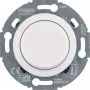 Hager WTN4011WG Universalus Rotacinis Dimeris su Centriniu Elementu, Sistema 1930/Glas, Baltas, Įmontuojamas, R L C LED