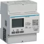 Hager XVA630 3 fazų elektros skaitiklis saulės energijos pertekliaus matavimui, 63 A, MID sertifikuotas