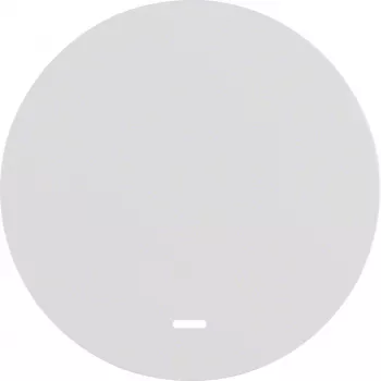 Hager WLW1331WG svirtelė su skaidriu lęšiu R.Classic Polar White Glossy