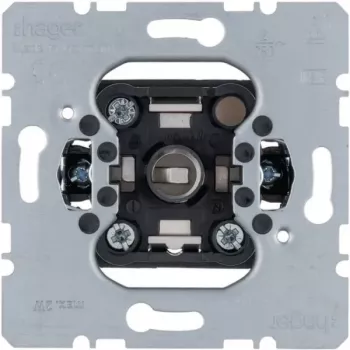 Hager WDE5101 Push-button Insert with Light Signal E10 Screw Terminal Flush-mounted