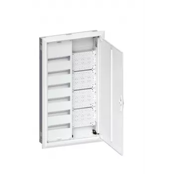 HAGER FWU62K1 Įleidžiamas skirstomasis skydas UP72PLE+Multimedia, IP30, II apsaugos klasė, nišos matmenys 980x580x110 mm