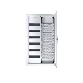 HAGER FWU62K1 Įleidžiamas skirstomasis skydas UP72PLE+Multimedia, IP30, II apsaugos klasė, nišos matmenys 980x580x110 mm