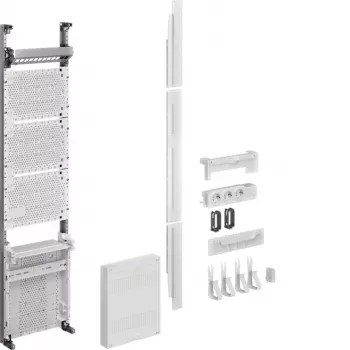 HAGER Multimedia Distribution Panel ZU37NW5APZ2 uni.Z H 1050mm 1-field APZ