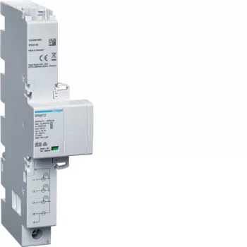 Hager SPA801Z Kombinuotas žaibo ir viršįtampio ribotuvas 1+2+3 tipo 4P Iimp 12,5kA TT/TNS