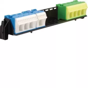 HAGER PE/N Terminal Block 2-Row VZ462