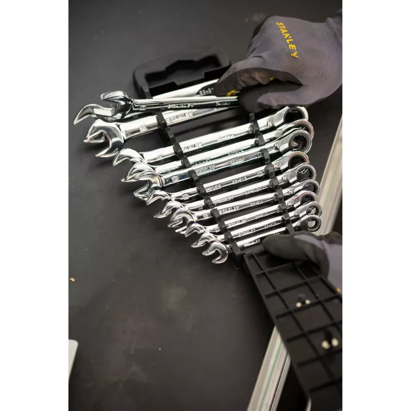 STANLEY R.360 ratchetinis veržliarakčių rinkinys 12 vnt.