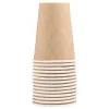 PROnappe 15 kartono puodelis 200 ml, Kraft (89109I)