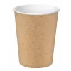 PROnappe 15 kartono puodelis 200 ml, Kraft (89109I)
