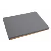 PROnappe vienkartinis padėklas 400 x 300 mm, pilkas, su reljefiniu raštu, lengvai satinuotas popierius