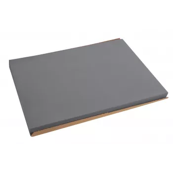 PROnappe vienkartinis padėklas 400 x 300 mm, pilkas, su reljefiniu raštu, lengvai satinuotas popierius