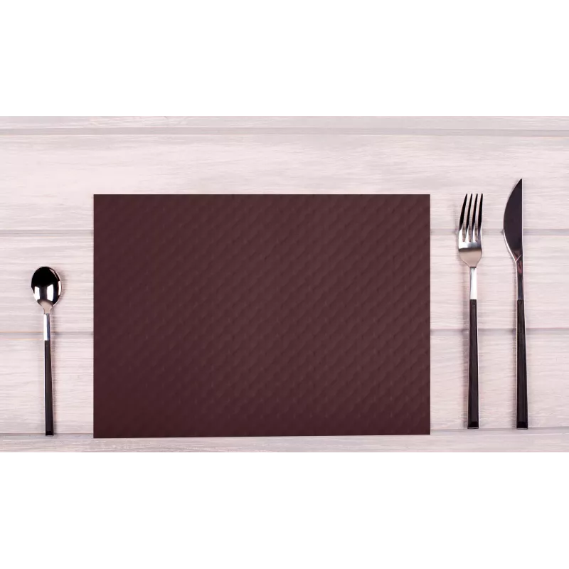 PROnappe 500 Placemats Tiss Lack Brown 30.0 x 40,0 cm