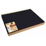 PROnappe Disposable Placemat Spunbond 400 x 300 mm Black Spunbond PP Material 50 g/m²