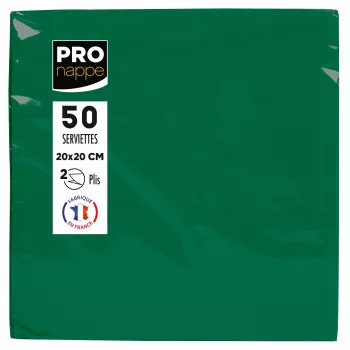 PROnappe popierinės servetėlės Fir Green 2 sluoksnių 20 x 20 cm 50 vnt.