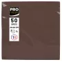 PROnappe Servetlės Ruda 2-Sluoksnių 20.0 x 20,0 cm 50 vnt