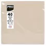 PROnappe Servetėlės Cream 2-Ply 19.0 x 19,0 cm 40 vnt.