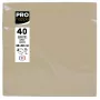 PROnappe Servetėlės Smėlio-Rudos 2 Sluoksnių 19,0 x 19,0 cm 40 Vnt