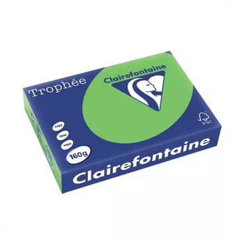 Clairefontaine Trophee Intensiv A4 Spalvotas Kopijavimo Popierius 160 g/m², 250 lapų, Intensyviai Šviesiai Žalia