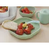 Beaba Silicone Suction Plate Sage Green