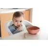 Beaba 2 vienetų silikoninių pirmųjų šaukštelių-kramtukų rinkinys Praline/Clay