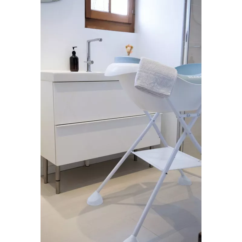 Beaba Camele'o White Stand for Baby Bath and Changing Mat