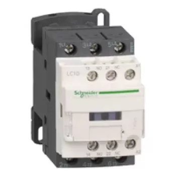 APC Schneider Electric LC1D12BD TeSys D Kontaktorius, 3P, 12A AC-3, 24V DC Ritė, 1NO+1NC Pagalbiniai, Varžtiniai Gnybtai