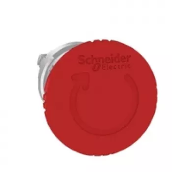 Schneider Electric avarinis sustabdymo mygtukas ZB4BS844 40 mm raudona grybo galvute