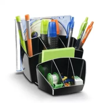 CEP Office Solution Pieštukinė Ice Black juoda permatoma