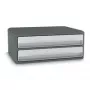CEP Office Solution MoovUp Drawer Box Light Grey DIN A4 Landscape su 2 stalčiais
