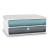 CEP Office Solution MoovUp Drawer Box with Lock Mint Grey DIN A4 Landscape 2
