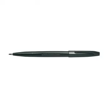 Pentel Sign Pen - Black - Fine - 0,8 mm - 12 Pack
