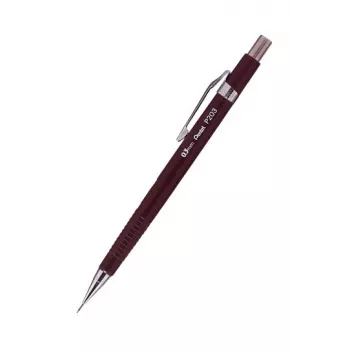 Pentel Sharp 200 mechaninis pieštukas 0,3 mm HB ruda sidabrinė
