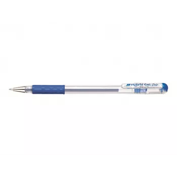 Pentel Gel Roller 0,3mm mėlyna Hybrid-Grip guminė rankena