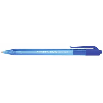 Paper Mate InkJoy 100 RT rašiklis su automatine sistema, mėlynas rašalas, vidutinis smaigalys, 20 vnt. pakuotė