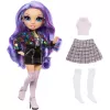 MGA Rainbow High Violet Willow mados lėlė su 2 aprangomis ir aksesuarais
