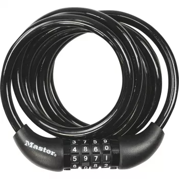 Master Lock Coiled Cable Lock 180cm 8221EURDPRO