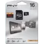 PNY Technologies HP High Performance MicroSDHC Card 16GB Class 10 U1 su SD adapteriu