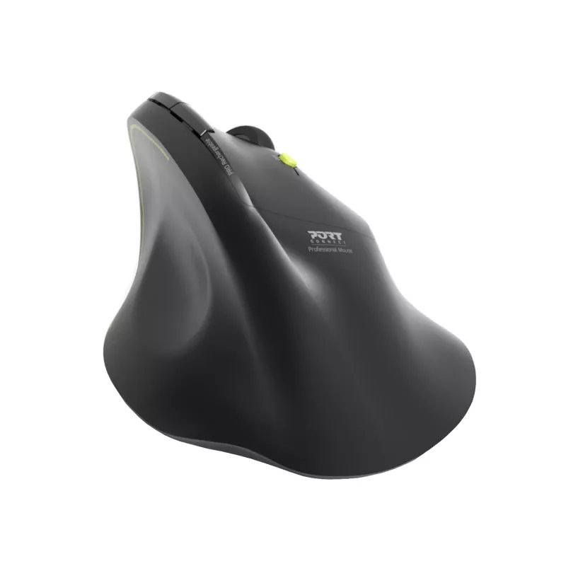 PORT Designs ERGO 2,4 GHz Wireless Bluetooth Rechargeable Mouse - 1600 DPI