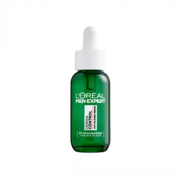 L'Oreal Men Expert Derma Control serumas nuo odos netobulumų su niacinamidu 30 ml