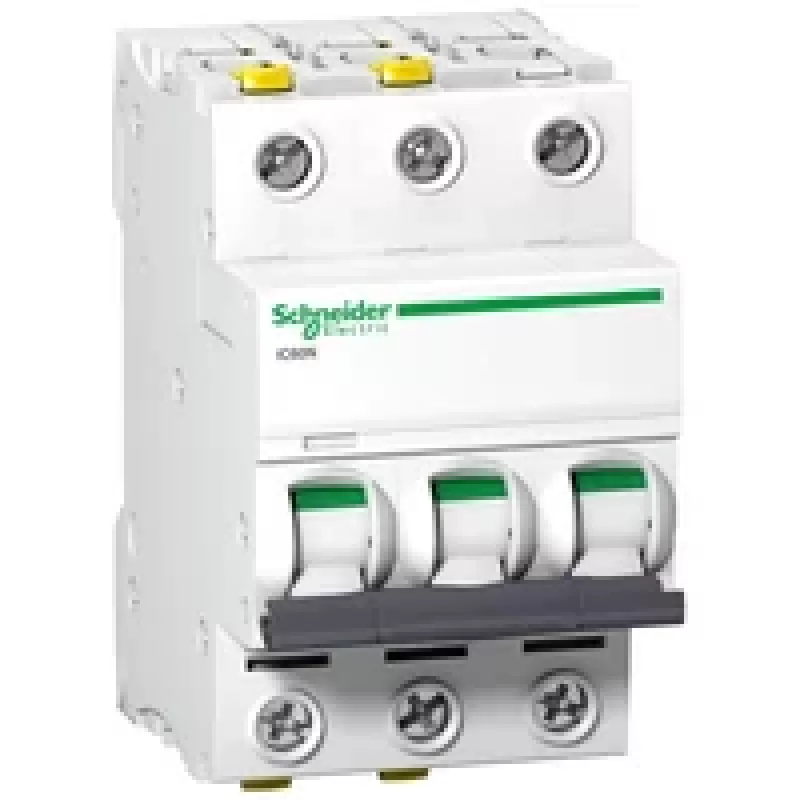 Schneider Electric A9F04316 Miniatiūrinis automatinis jungiklis 16A 3P C kreivė 10kA