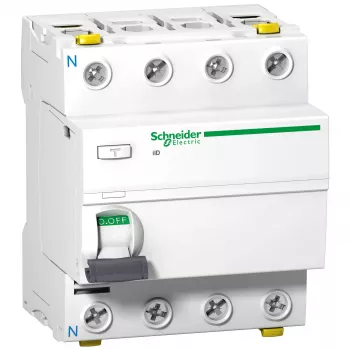 Schneider Electric A9Z21440 apsauginis išjungiklis (RCCB) 2P 40A 30mA AC tipas baltas