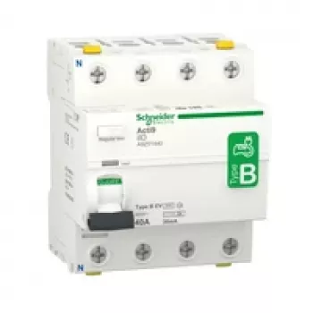 Schneider Electric A9Z51440 Liekamosios srovės įtaisas 4P 40A B-EV tipas EV įkrovimo stotelėms
