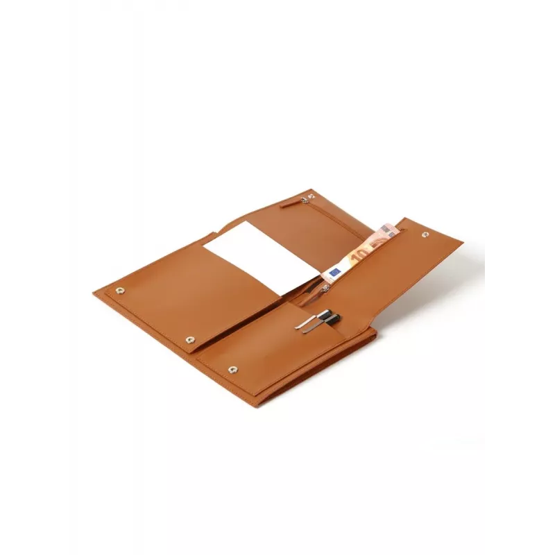Lexon Flat Laptop Briefcase 14 inch Brown LN2503M