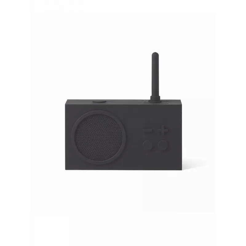 Lexon Tykho 3 Radio Bluetooth Speaker Black LA119N1